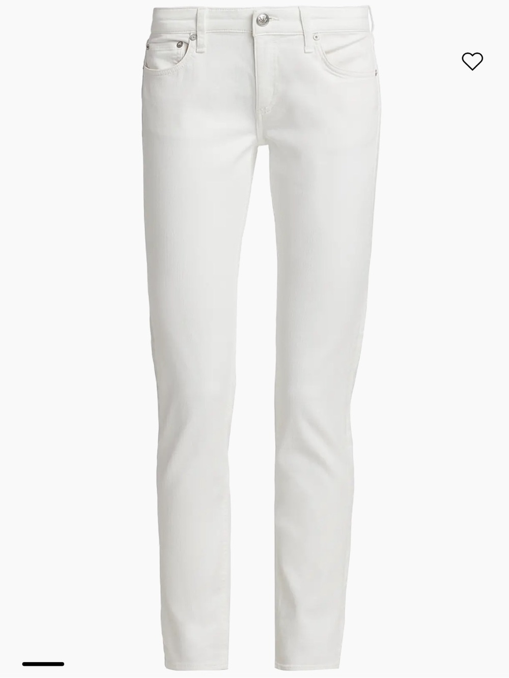 Rag & Bone Dre Low-Rise Slim Jeans
